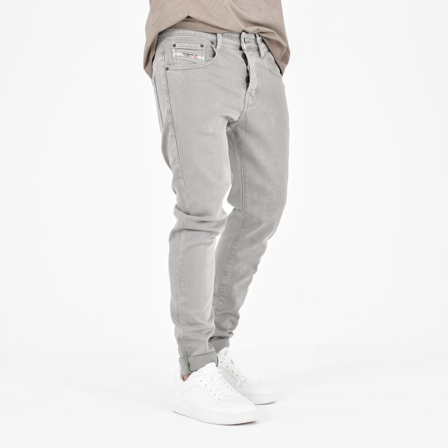 Ash Mist Slim Stretch Denim