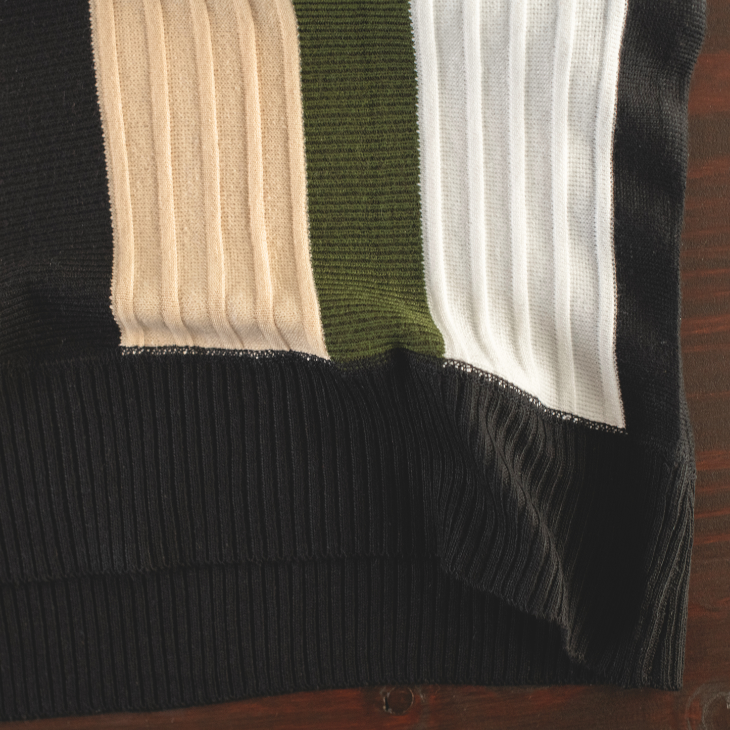 Urban Heritage Stripe Knit Polo