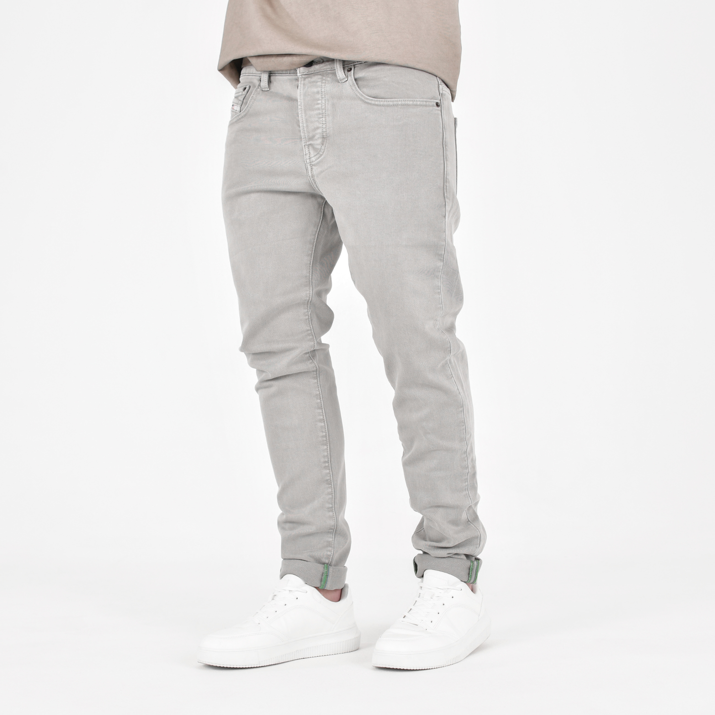 Ash Mist Slim Stretch Denim