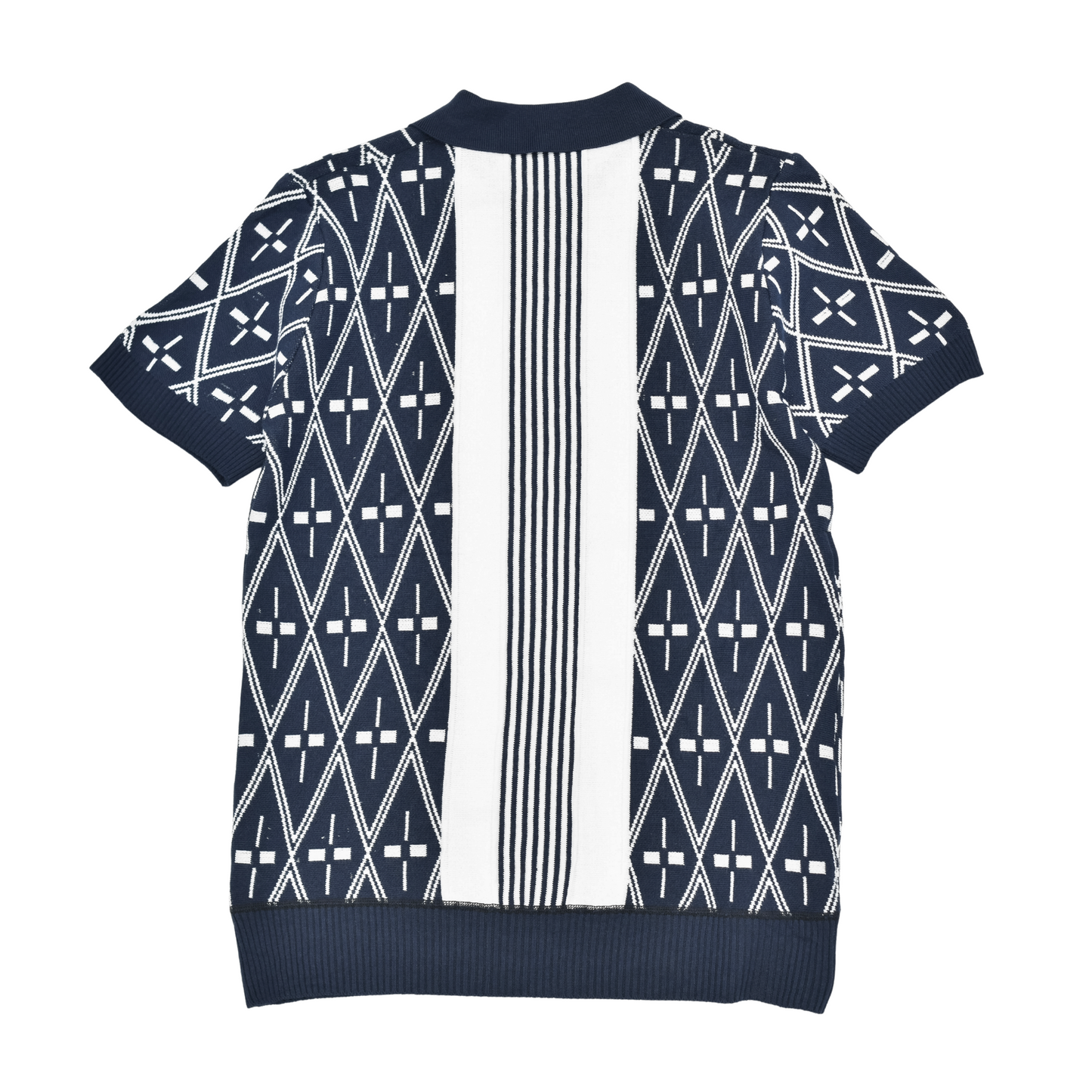 Heritage Diamond Knit Polo Shirt Collection