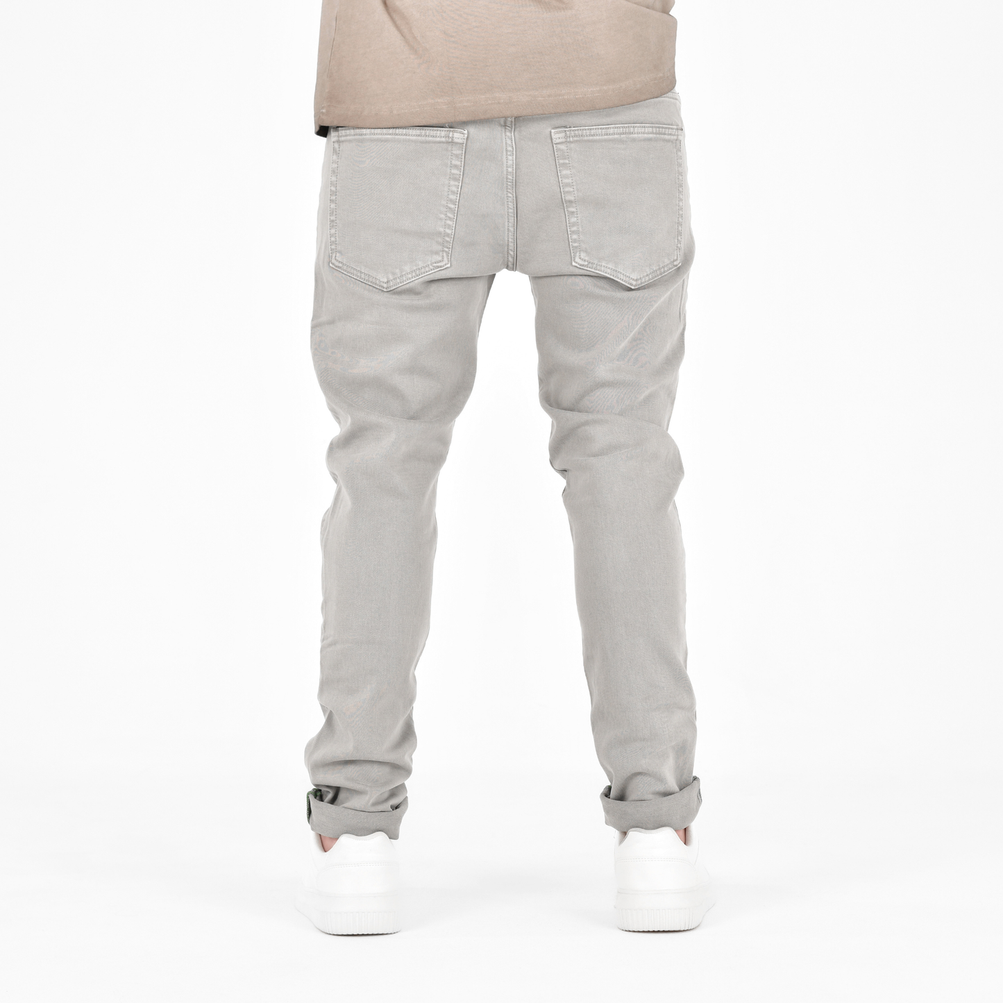 Ash Mist Slim Stretch Denim
