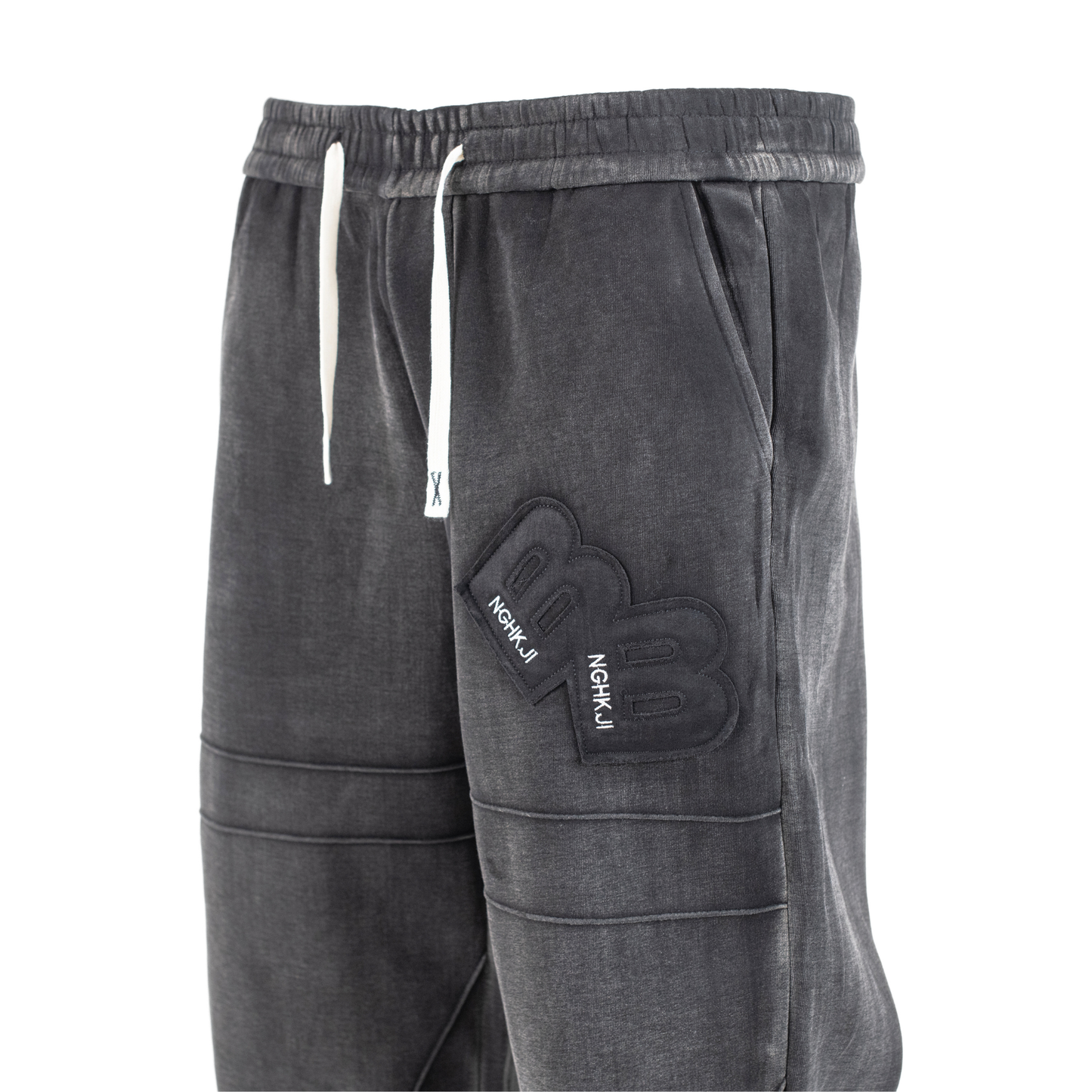 Urban Drift Heavywash Wide-Leg Joggers