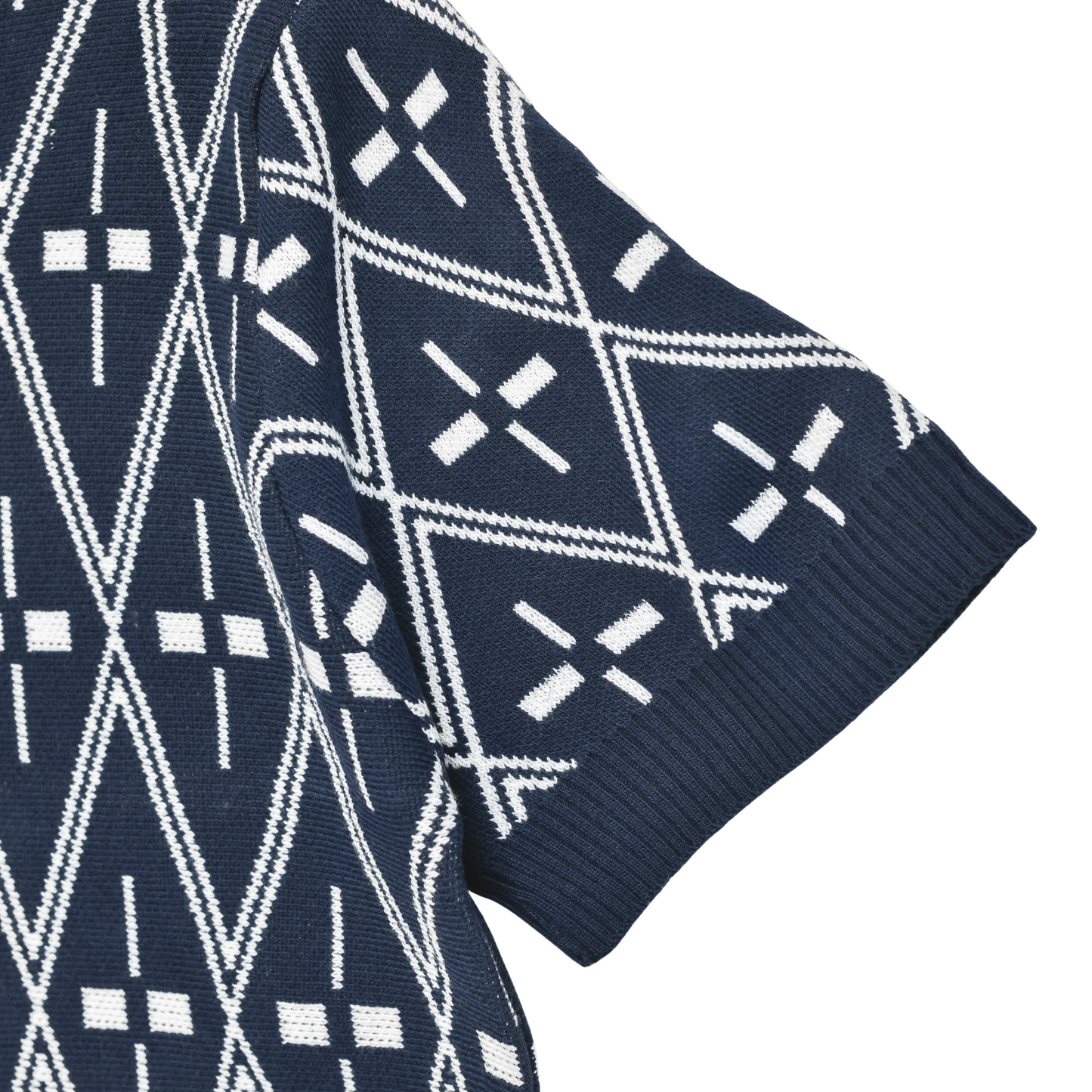 Heritage Diamond Knit Polo Shirt Collection