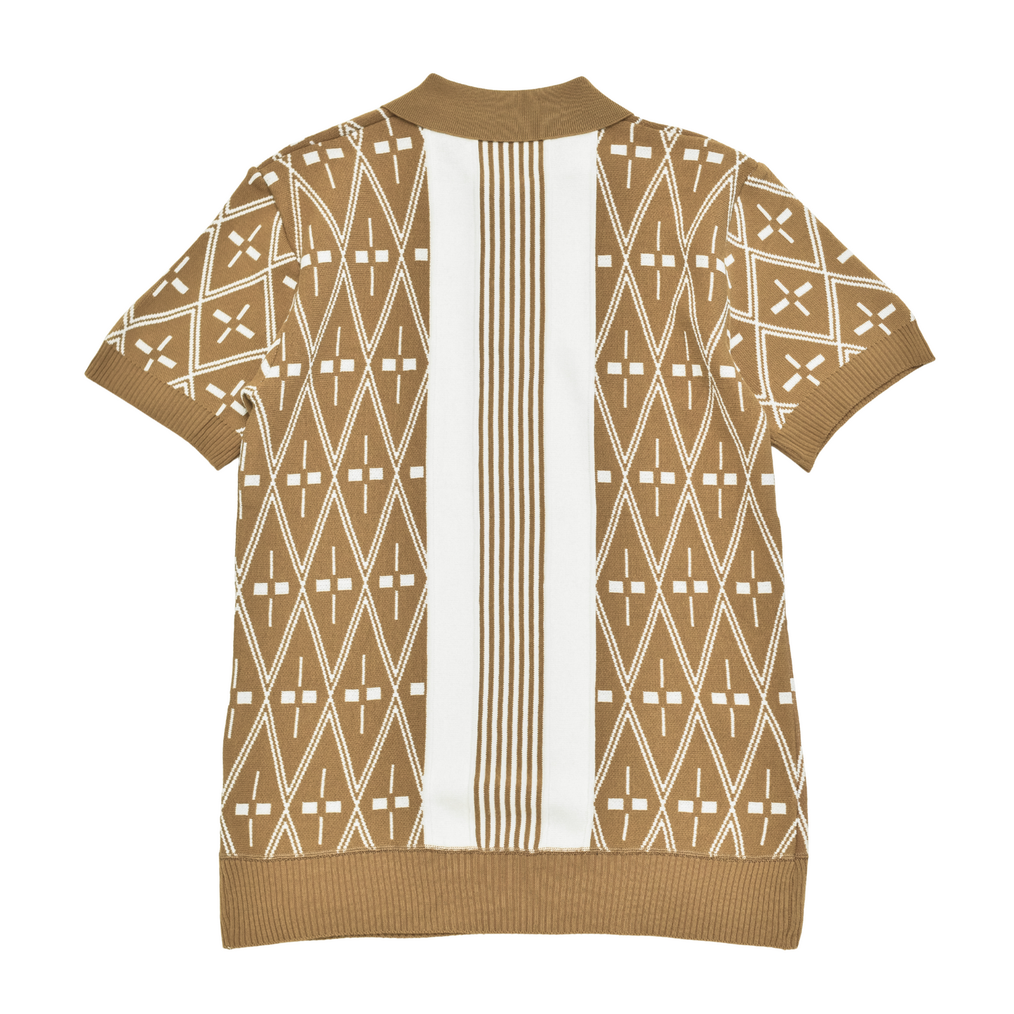 Heritage Diamond Knit Polo Shirt Collection