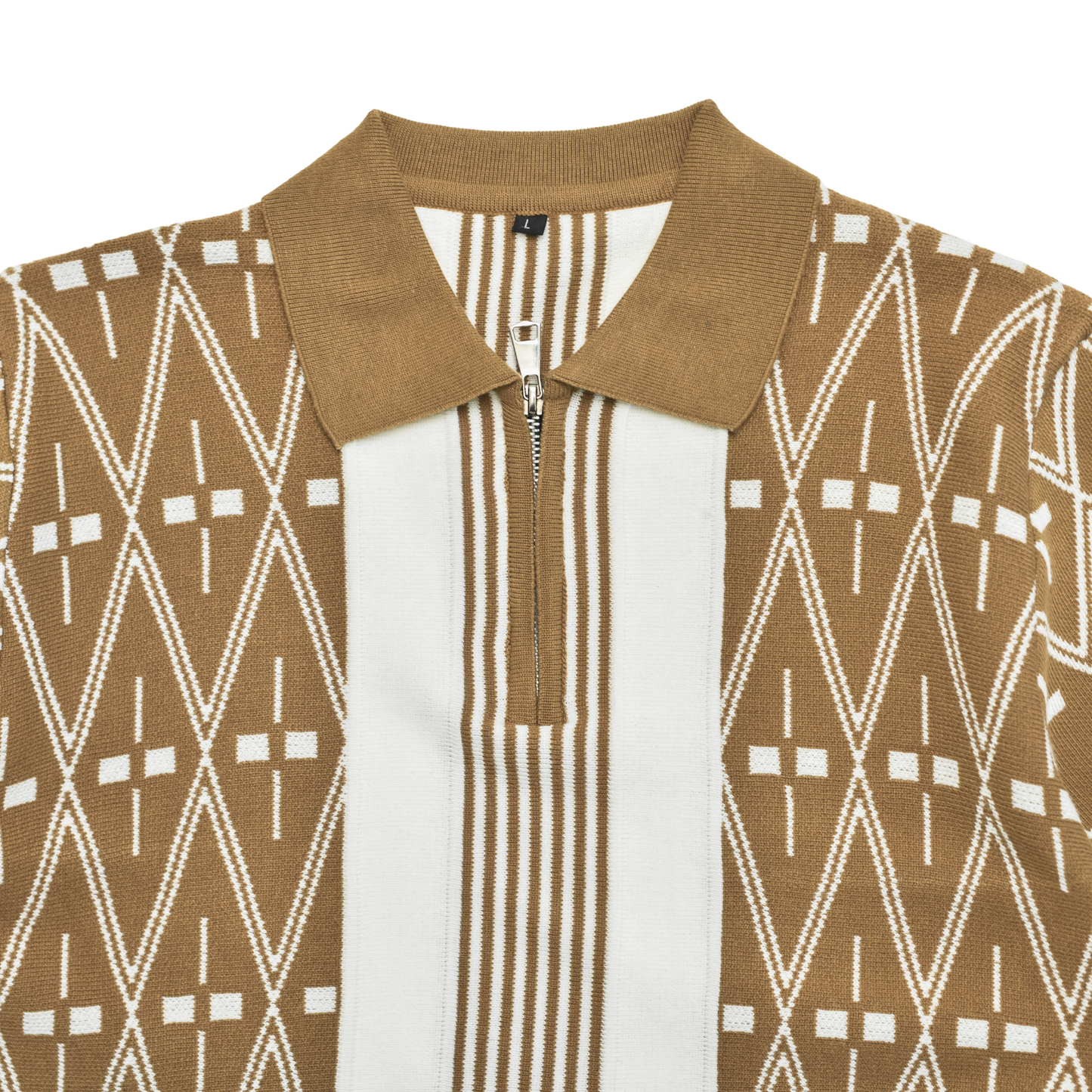 Heritage Diamond Knit Polo Shirt Collection