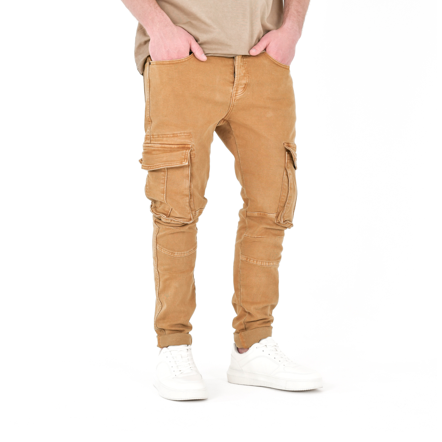 Desert Clay Tactical Cargo Jean