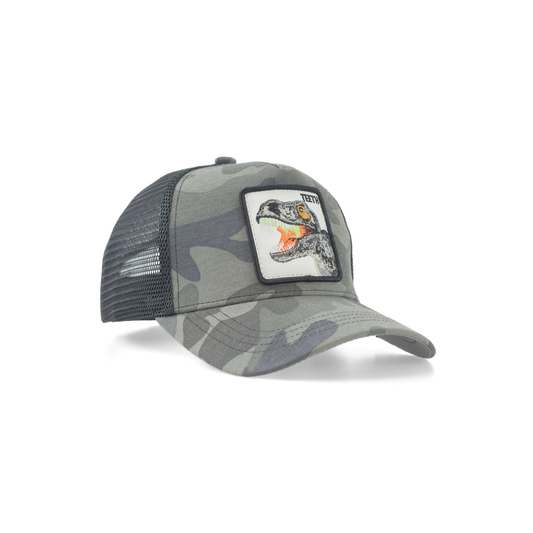 Raptor Camo “TEETH” Trucker Cap