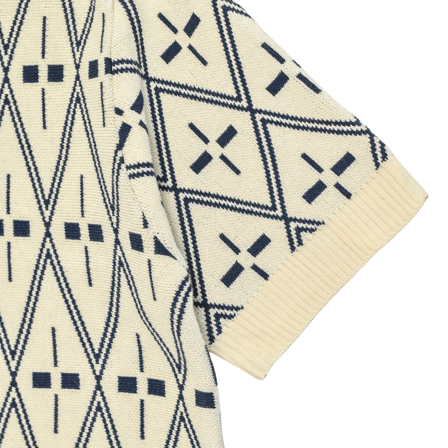 Heritage Diamond Knit Polo Shirt Collection