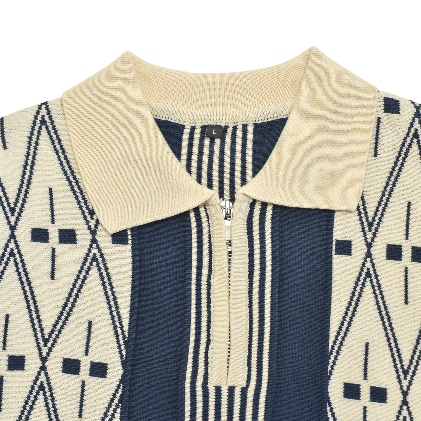 Heritage Diamond Knit Polo Shirt Collection