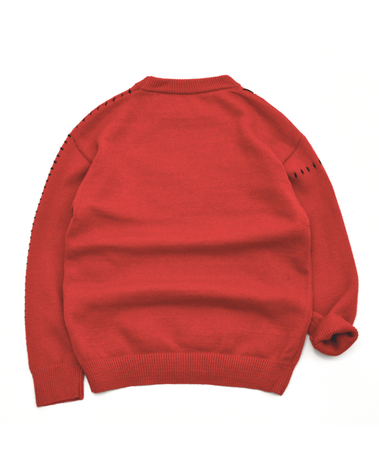 Threadline Stitch Knit Sweater