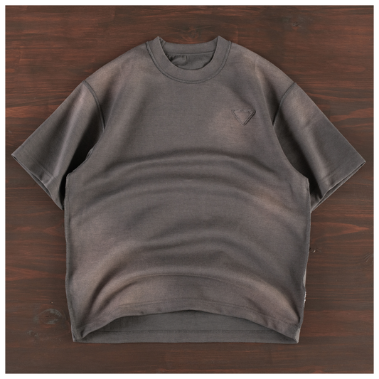 Shadow Fade Minimal Boxy Tee