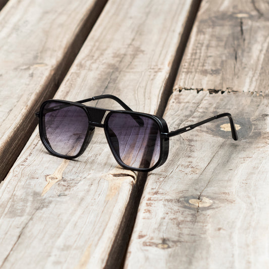 Retro Square Ac Square Full Frame Men's Sunglasses