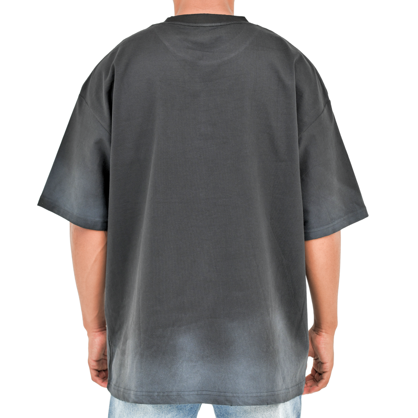 Steel Arc Oversized Graphic T-shirt