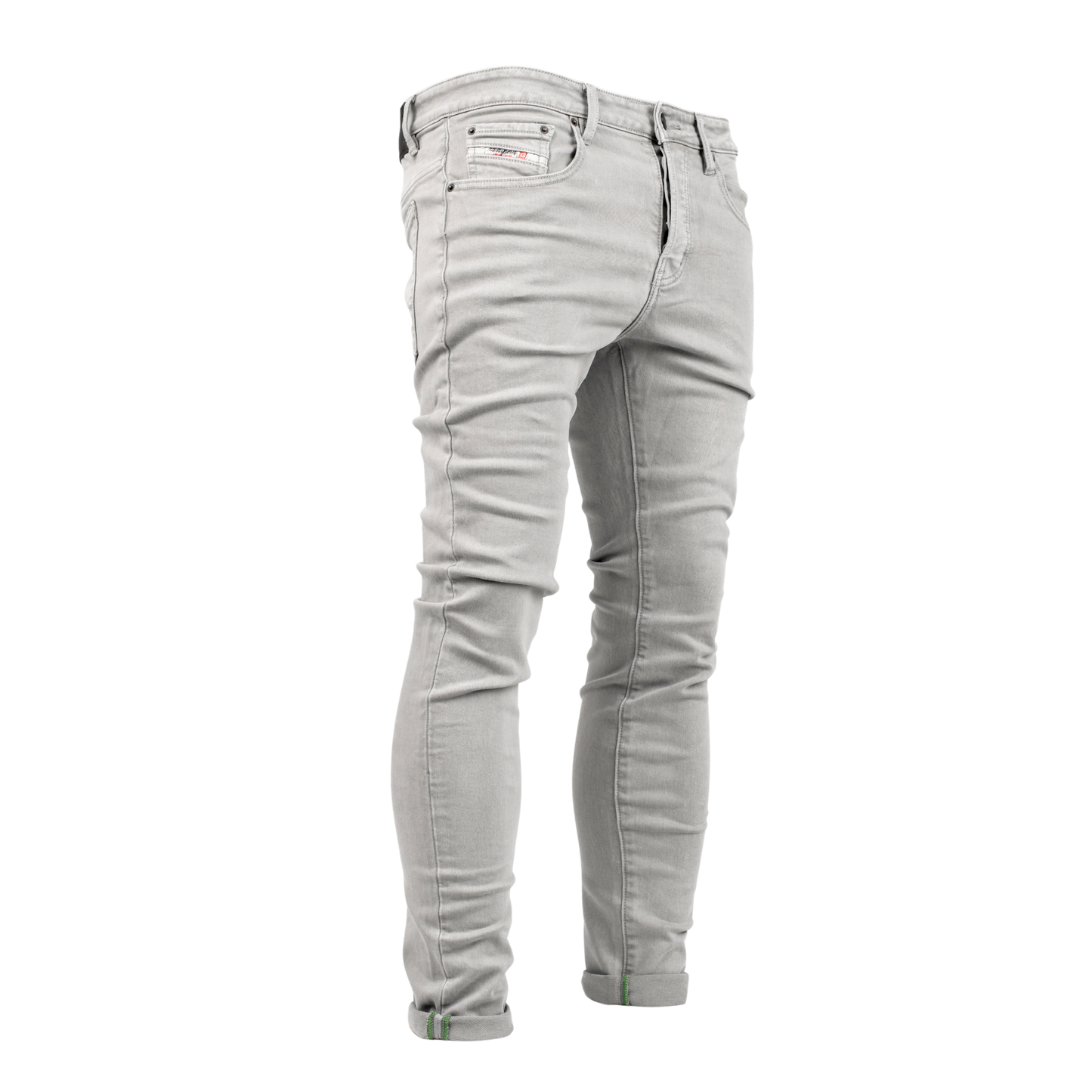 Ash Mist Slim Stretch Denim