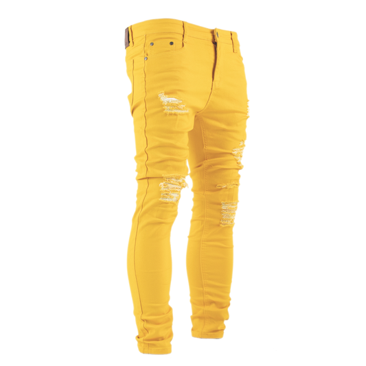 Sunflare Distressed Skinny Denim Jean