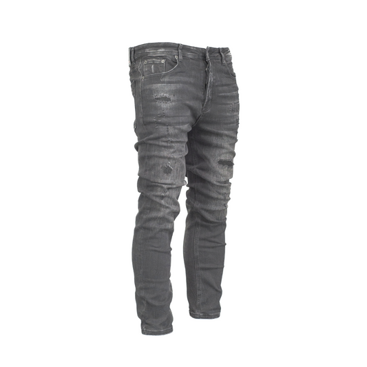 Gee2 Island Black Distressed Denim