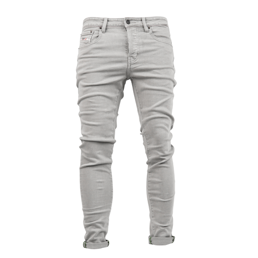 Ash Mist Slim Stretch Denim
