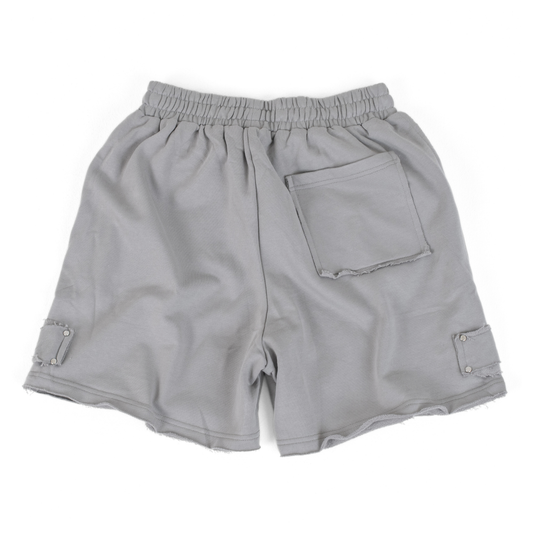 Urban Steel Raw-Edge Utility Shorts