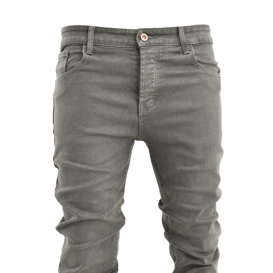 Ash Drift Slim-Fit Stacked Jeans