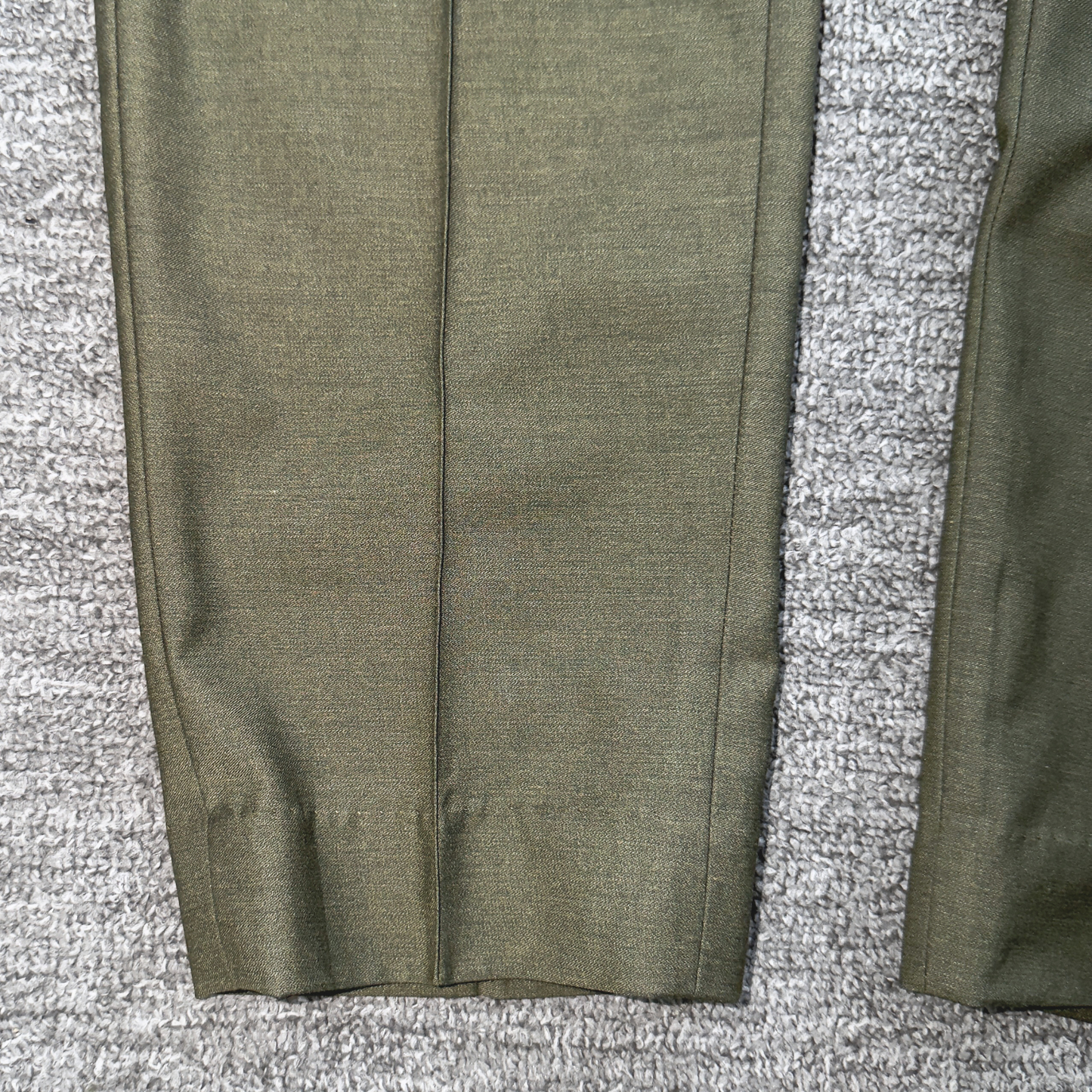 LOWKAL Tailored Utility Drawstring Trousers – Vintage Olive