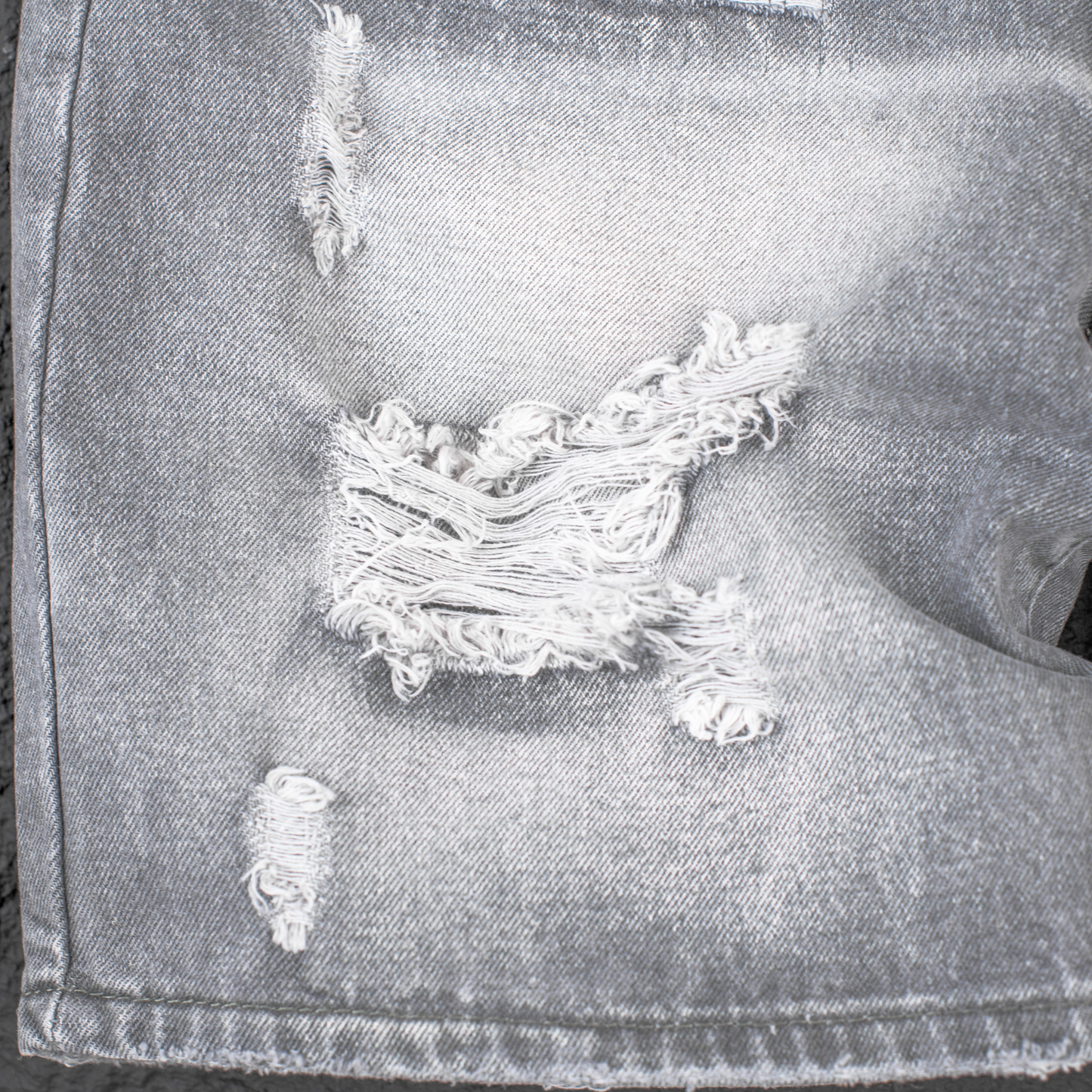 Urban Ash Distressed Denim Shorts 13928