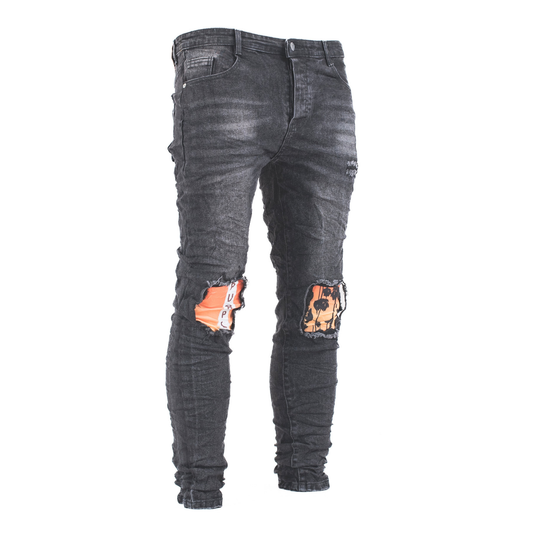 Urban Edge Black Distressed Jeans