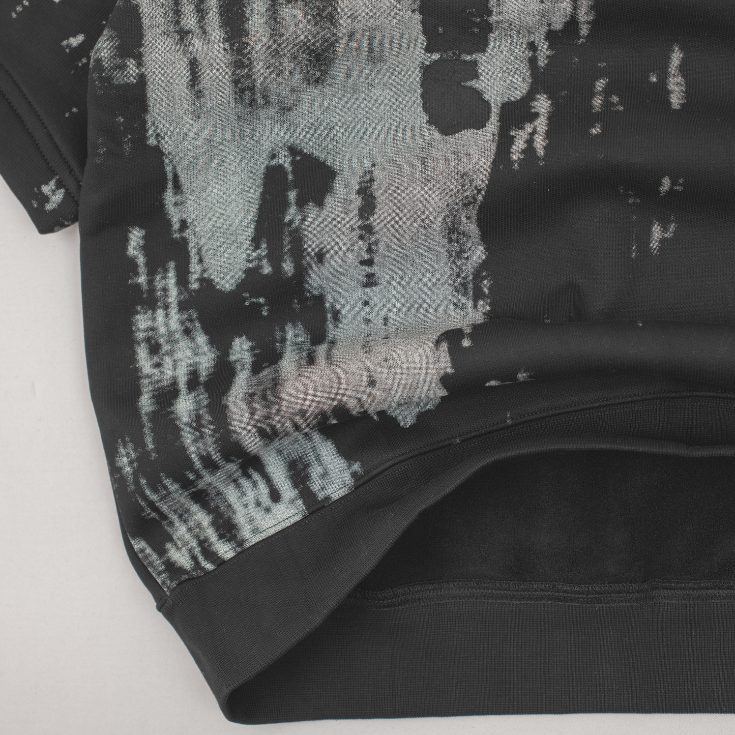 Shadow Drift Abstract Crew Drop Shoulder Tee