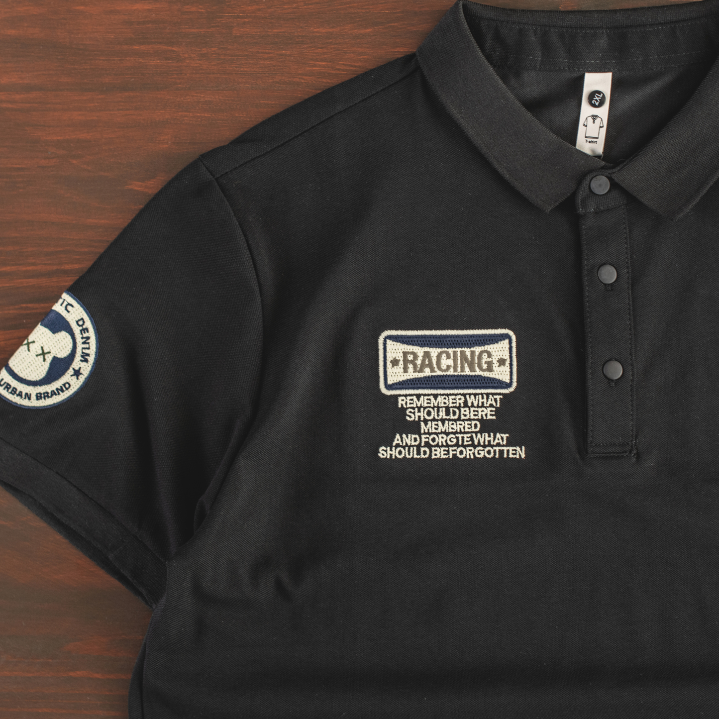 Heritage Racing Patch Polo Shirt