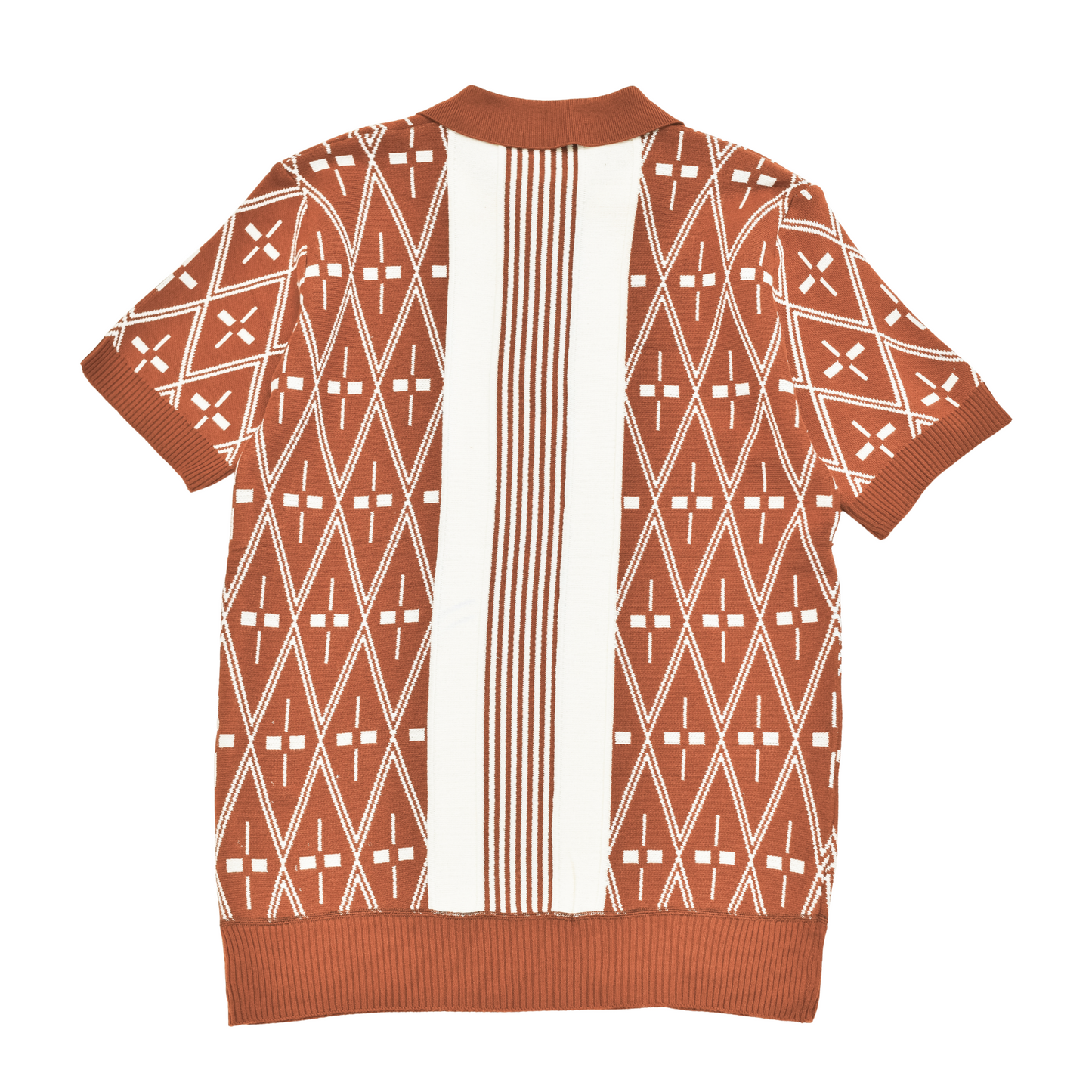 Heritage Diamond Knit Polo Shirt Collection
