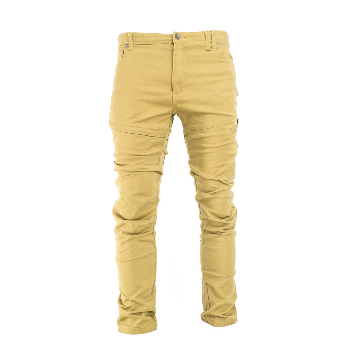 Men Bootcut Slim Flare Slant Pocket Cargo Pants.