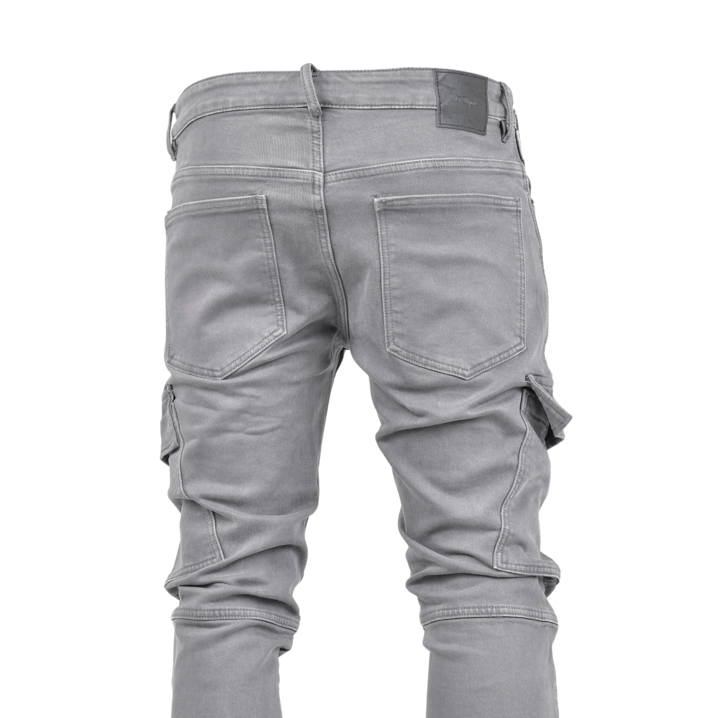 Urban Grey Tactical Cargo Jean