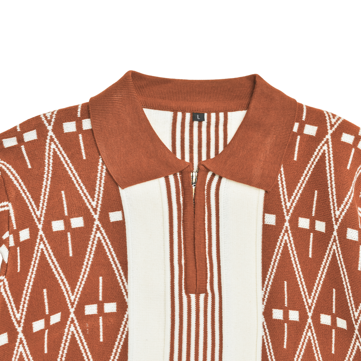 Heritage Diamond Knit Polo Shirt Collection