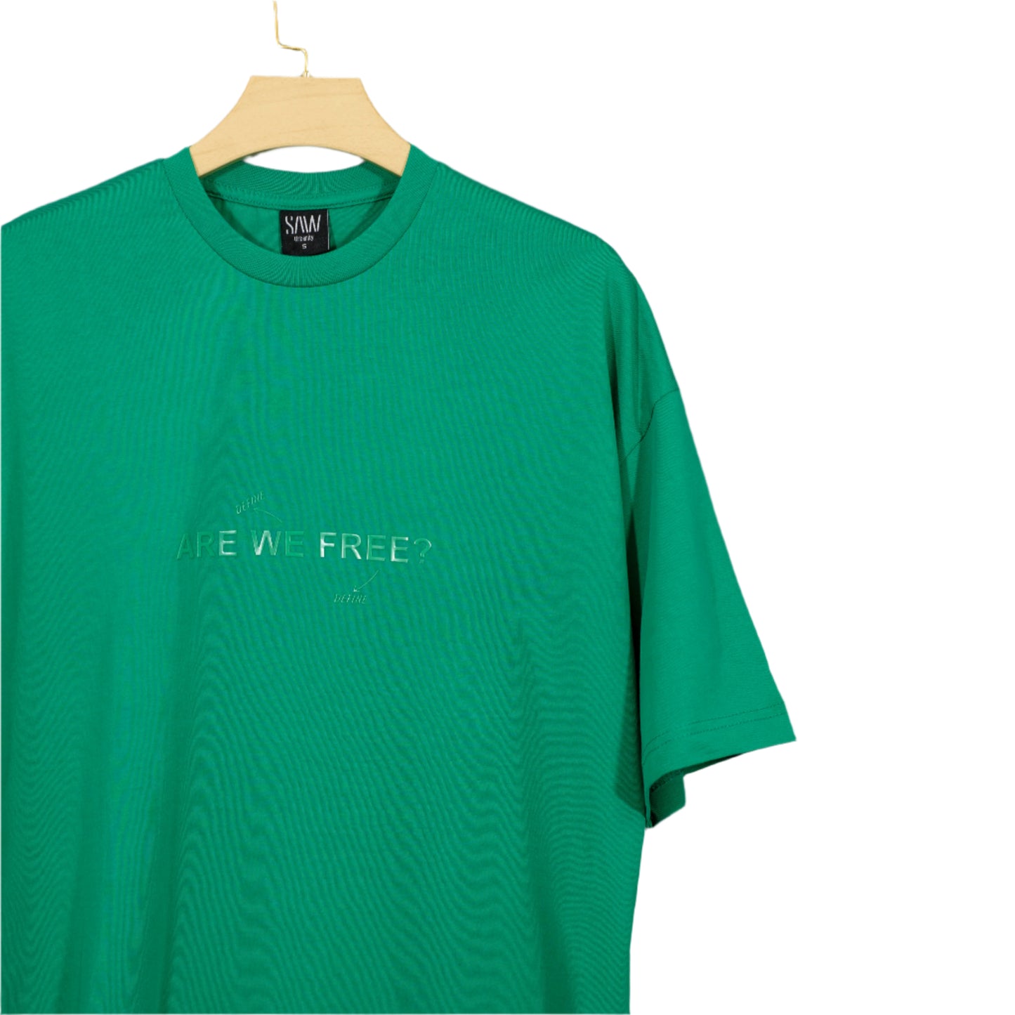 Men Define Graphic Oversized Tshirt