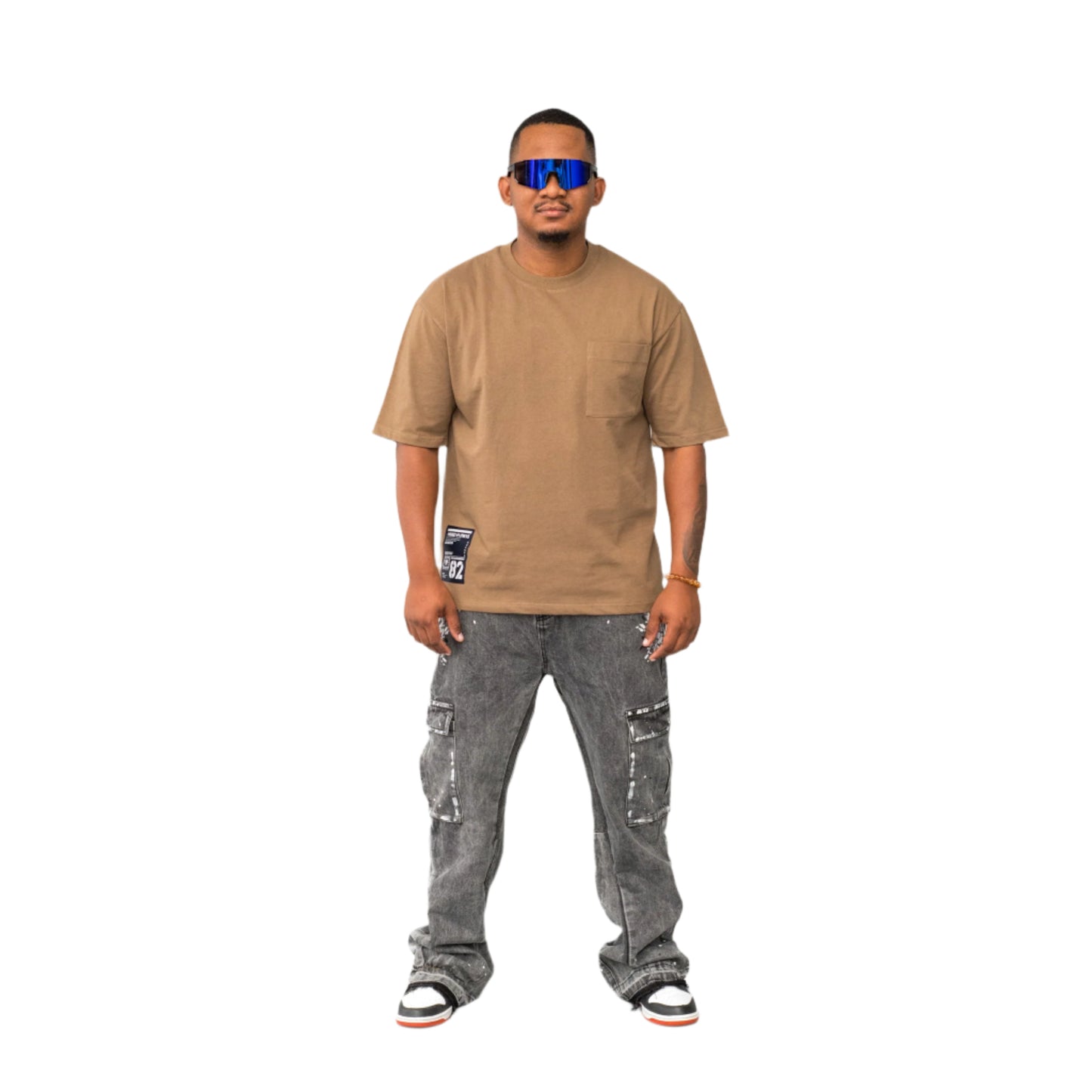 Relaxed Fit Utility Pocket Tees