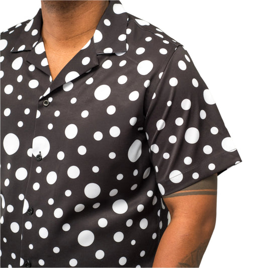 Lowkal Polka Dot Resort Shirts