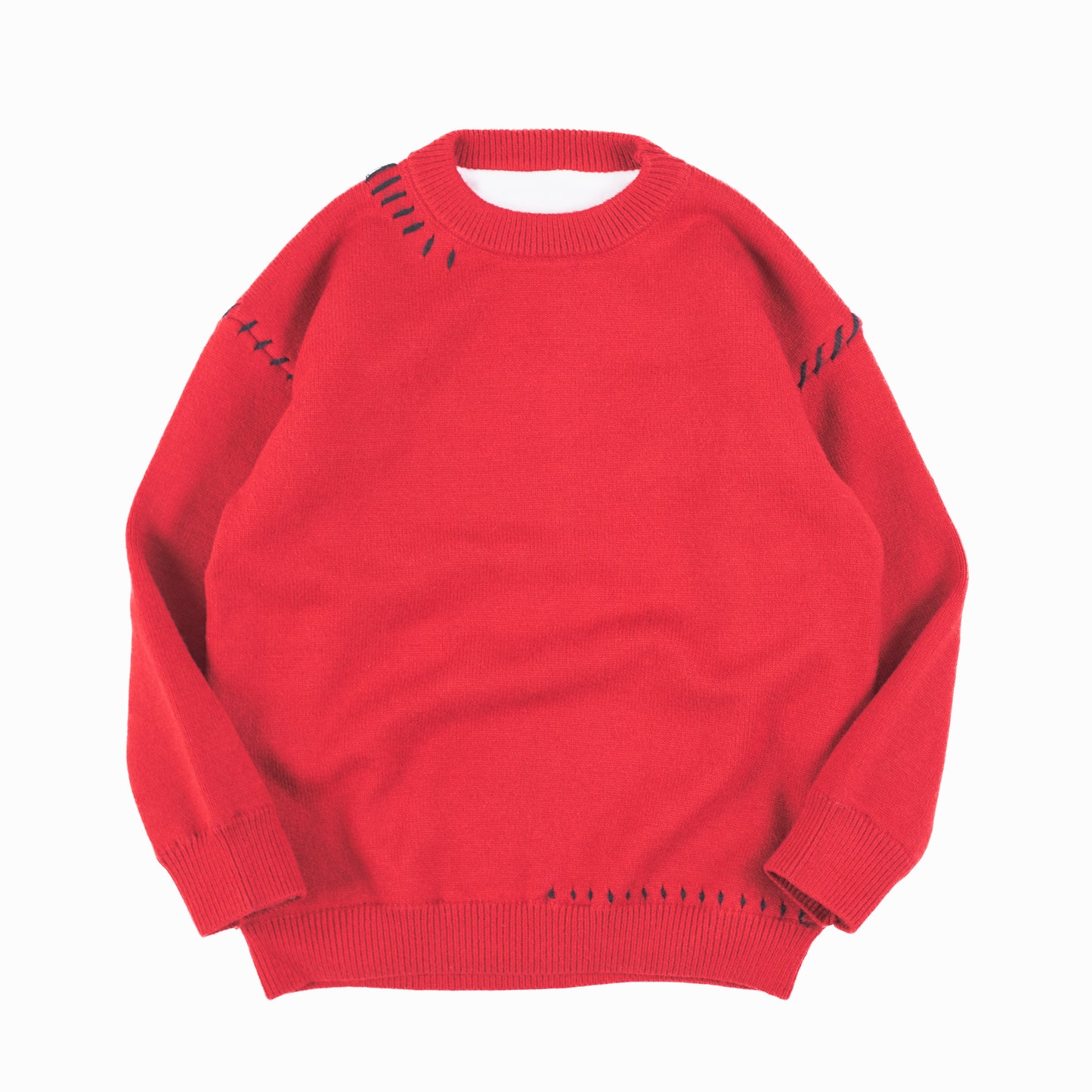 Threadline Stitch Knit Sweater