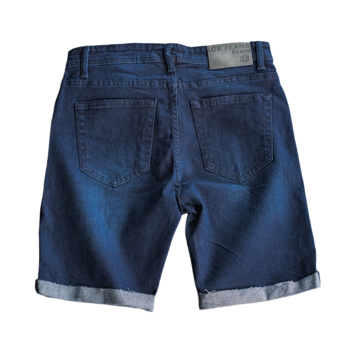 Ice Cut Off Distressed Denim Short