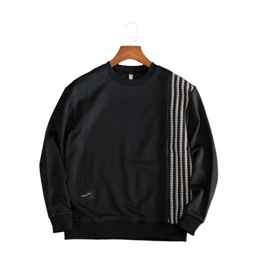 Heritage Stride Embossed Sweatshirt