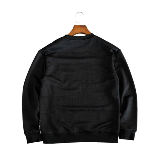 Heritage Stride Embossed Sweatshirt