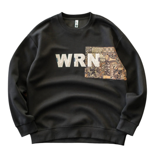 WRN Patchwork Embroidered Sweatshirt