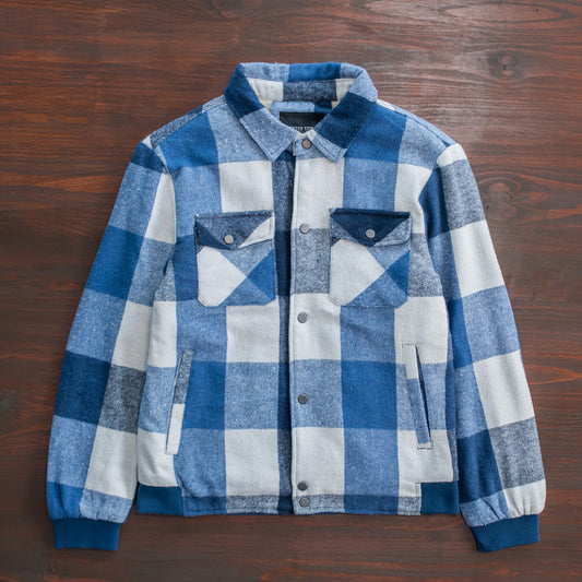 Men’s Heritage Check Wool-Blend Jacket