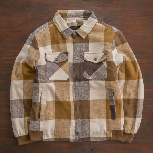 Men’s Heritage Check Wool-Blend Jacket