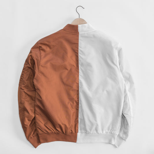 Men’s Dual-Tone Bomber Jacket 88103