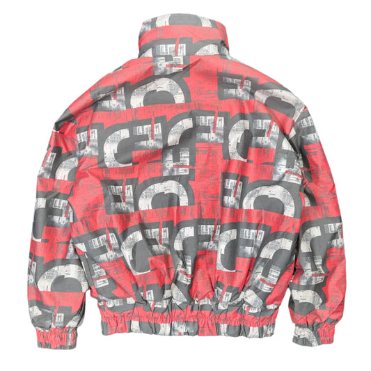 Men’s Red Patterned Jacket.