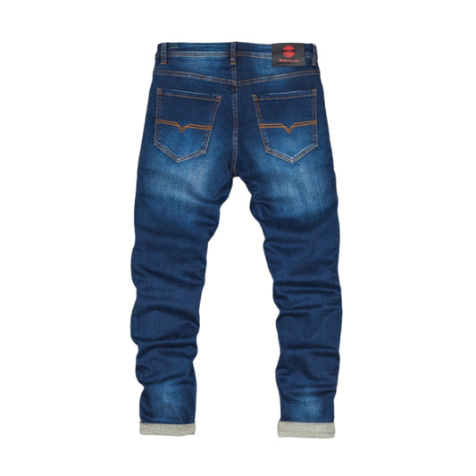 Gee2 Island Indigo Edge Distressed Denim