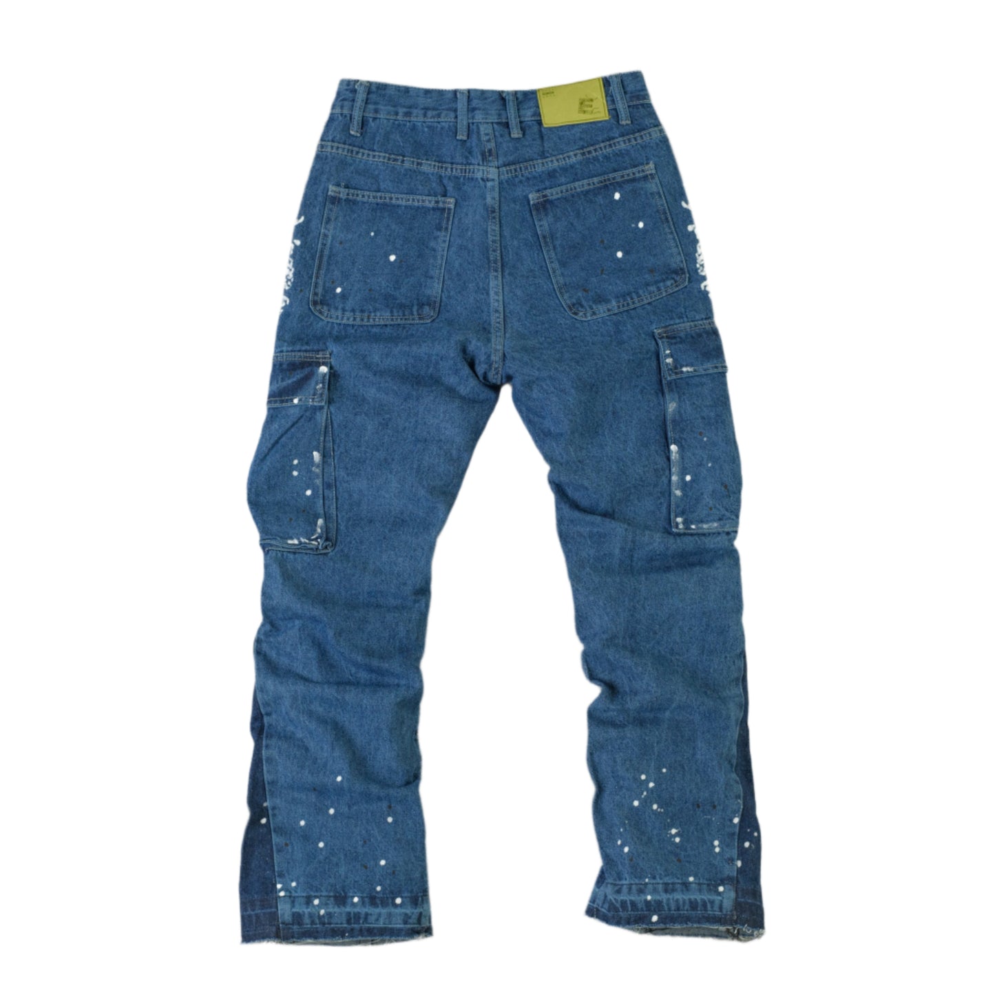 Urban Splatter Slim Flare Cargo Jeans ONLY