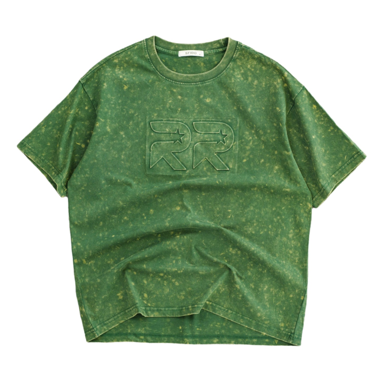 Vintage Washed Embroidered T-Shirt