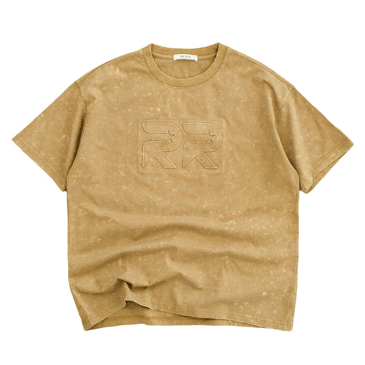 Vintage Washed Embroidered T-Shirt