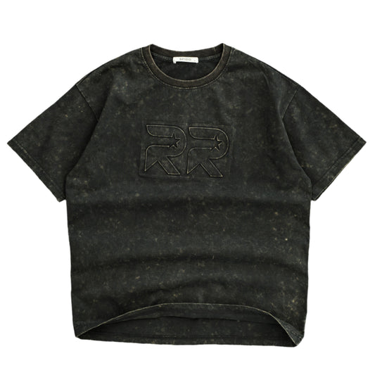 Vintage Washed Embroidered T-Shirt