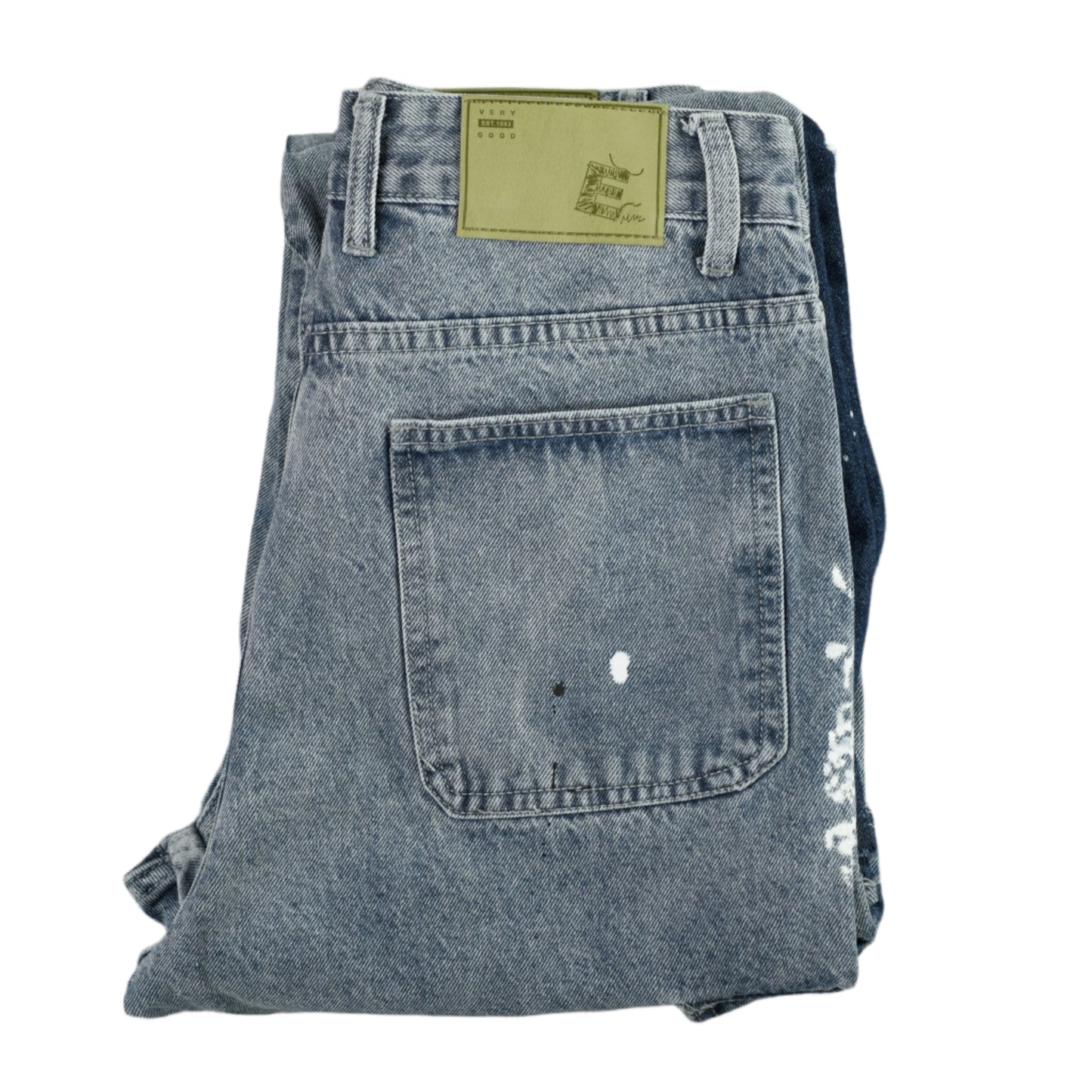 Urban Splatter Slim Flare Cargo Jeans ONLY